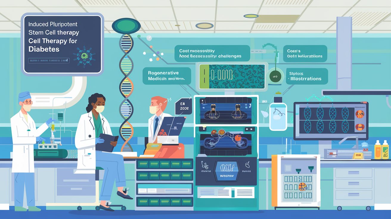 Infographic: induced pluripotent stem cell therapy for diabetes: cost and accessibility challenges in 2026
